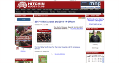 Desktop Screenshot of hitchinrfc.com